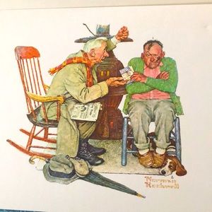 Norman Rockwell print
